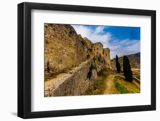 Views from the Fortress of Klis, where Game of Thrones was filmed, Croatia, Europe-Laura Grier-Framed Photographic Print