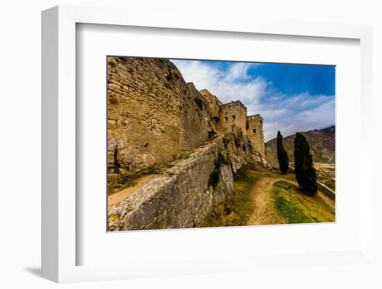 Views from the Fortress of Klis, where Game of Thrones was filmed, Croatia, Europe-Laura Grier-Framed Photographic Print