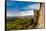 Views from the Fortress of Klis, where Game of Thrones was filmed, Croatia, Europe-Laura Grier-Framed Stretched Canvas