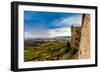 Views from the Fortress of Klis, where Game of Thrones was filmed, Croatia, Europe-Laura Grier-Framed Photographic Print