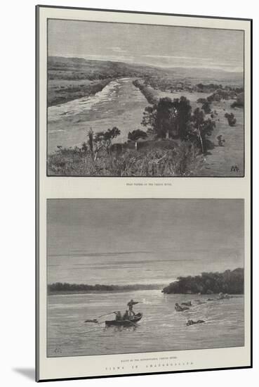 Views in Amatongaland-Charles Auguste Loye-Mounted Giclee Print