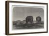 Views in China, Tombs of the Emperors of the Ming Dynasty, at Nankin-null-Framed Giclee Print