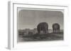 Views in China, Tombs of the Emperors of the Ming Dynasty, at Nankin-null-Framed Giclee Print