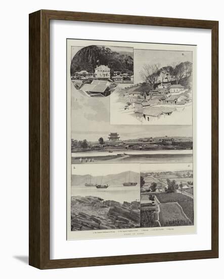 Views in Corea-null-Framed Giclee Print