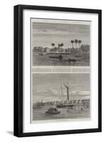 Views in Dutch Guiana-null-Framed Giclee Print