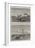 Views in Dutch Guiana-null-Framed Giclee Print