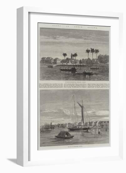 Views in Dutch Guiana-null-Framed Giclee Print