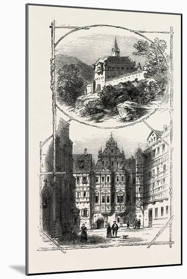 Views in Heidelberg Castle, Germany, 1882-null-Mounted Giclee Print