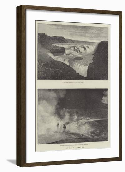 Views in Iceland-null-Framed Giclee Print