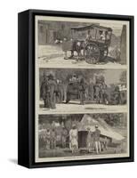 Views in India-Alfred Chantrey Corbould-Framed Stretched Canvas