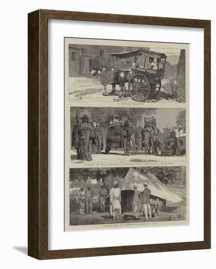 Views in India-Alfred Chantrey Corbould-Framed Giclee Print