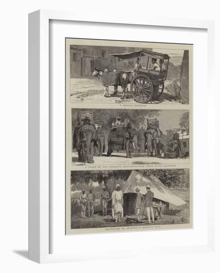 Views in India-Alfred Chantrey Corbould-Framed Giclee Print