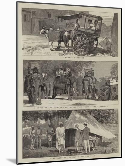 Views in India-Alfred Chantrey Corbould-Mounted Giclee Print