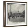 Views in London, Trafalgar Square-George L. Seymour-Framed Giclee Print