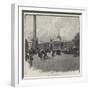 Views in London, Trafalgar Square-George L. Seymour-Framed Giclee Print