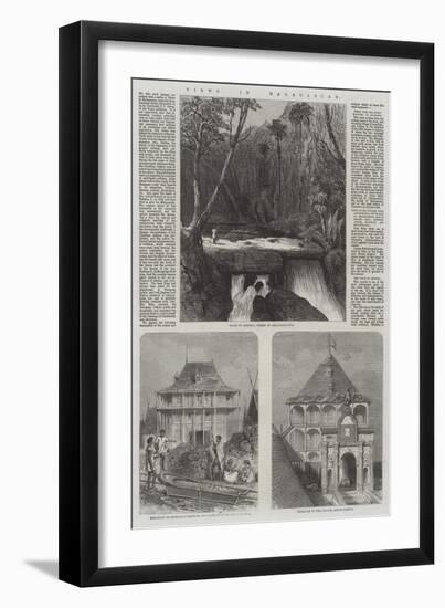 Views in Madagascar-null-Framed Giclee Print