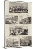 Views in Moscow and St Petersburg-null-Mounted Giclee Print