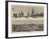 Views in Moscow-null-Framed Giclee Print