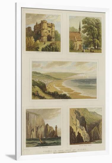 Views in the Isle of Wight-Samuel Read-Framed Giclee Print