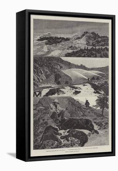 Views in Upper California-Richard Caton Woodville II-Framed Stretched Canvas