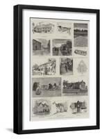 Views in Woodstock, Oxfordshire-Henry Edward Tidmarsh-Framed Giclee Print