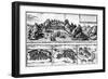 Views of Aden, Mombaza, Quiloa and Cefala, from Georg Braun's 'Civitates Orbis Terrarum',…-Georg and Hogenberg, Franz Braun-Framed Giclee Print