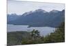 Views of Andes mountains by Lake Nahuel Huapi in Bariloche, Argentina, South America-Julio Etchart-Mounted Photographic Print