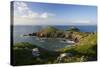 Views of Atlantic Surf at Rumps Point, Pentire Headland, North Cornwall, England-Peter Barritt-Stretched Canvas