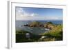 Views of Atlantic Surf at Rumps Point, Pentire Headland, North Cornwall, England-Peter Barritt-Framed Photographic Print