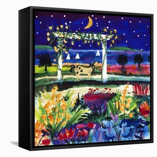 Views of August Stars-Mike Smith-Framed Stretched Canvas