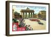 Views of Capitals: Brandenburg Gate, Berlin, C1900-null-Framed Giclee Print