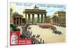 Views of Capitals: Brandenburg Gate, Berlin, C1900-null-Framed Giclee Print