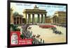 Views of Capitals: Brandenburg Gate, Berlin, C1900-null-Framed Giclee Print