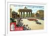 Views of Capitals: Brandenburg Gate, Berlin, C1900-null-Framed Giclee Print