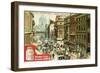 Views of Capitals: Fleet Street, London, C1900-null-Framed Giclee Print