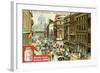 Views of Capitals: Fleet Street, London, C1900-null-Framed Giclee Print