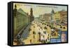 Views of Capitals: Nevsky Prospect, St Petersburg, C1900-null-Framed Stretched Canvas