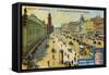 Views of Capitals: Nevsky Prospect, St Petersburg, C1900-null-Framed Stretched Canvas