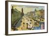 Views of Capitals: Nevsky Prospect, St Petersburg, C1900-null-Framed Giclee Print