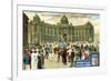 Views of Capitals: the Hofburg, Vienna, C1900-null-Framed Giclee Print