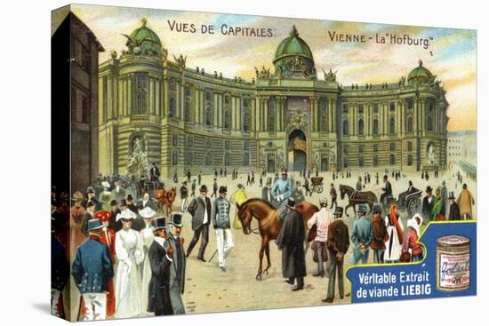 Views of Capitals: the Hofburg, Vienna, C1900-null-Stretched Canvas