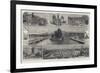 Views of Geneva, the Rhone, and the Alps of Savoy-null-Framed Giclee Print