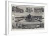 Views of Geneva, the Rhone, and the Alps of Savoy-null-Framed Giclee Print