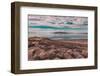 Views of Great Salt Lake at Antelope Island State Park, Utah, Usa. Desert Landscape, Water Reflecti-null-Framed Photographic Print