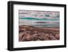 Views of Great Salt Lake at Antelope Island State Park, Utah, Usa. Desert Landscape, Water Reflecti-null-Framed Photographic Print