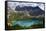 Views of Lake O'Hara and the Alpine Terrain in Yoho National Park, British Columbia, Canada-Sergio Ballivian-Framed Stretched Canvas