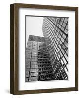 Views of Mies Van Der Rohe's Glass Walled Apartment House on Michigan Blvd. in Chicago-Ralph Crane-Framed Photographic Print