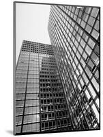 Views of Mies Van Der Rohe's Glass Walled Apartment House on Michigan Blvd. in Chicago-Ralph Crane-Mounted Photographic Print