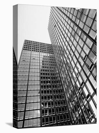 Views of Mies Van Der Rohe's Glass Walled Apartment House on Michigan Blvd. in Chicago-Ralph Crane-Stretched Canvas