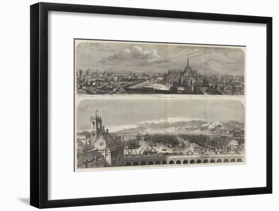 Views of Milan and Genoa-Samuel Read-Framed Giclee Print